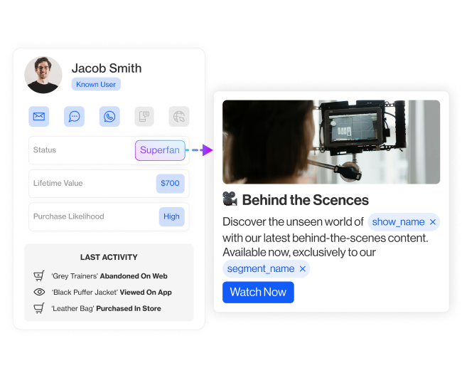 industries media and entertainment section4 automate audience journeys across all media channels