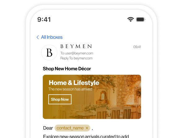 beymen cs section3 email notifications